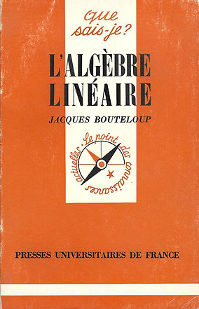 L'ALGÈBRE LINÉAIRE