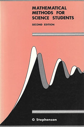 MATHEMATICAL METHODS FOR SCIENCE STUDENTS