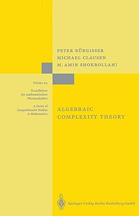 ALGEBRAIC COMPLEXITY THEORY