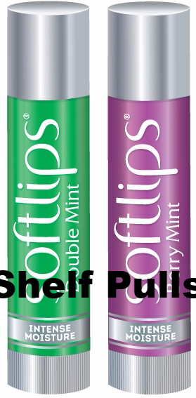 Softlips Assorted Chapsticks, 2pk
