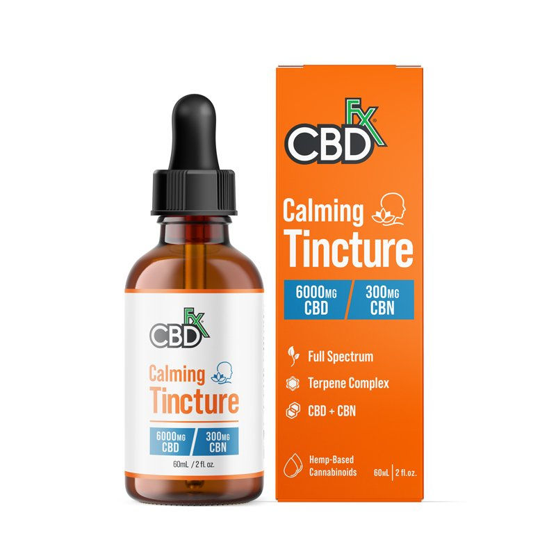 Thumbnail: CBD + CBN Oil Calming Tincture 500-6000mg