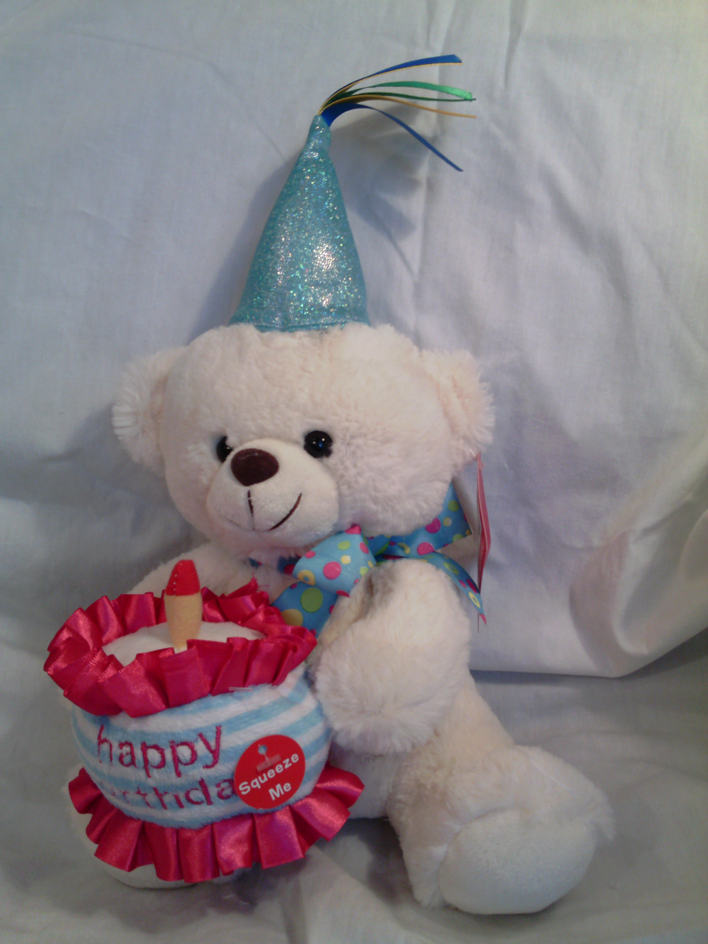 Musical Happy Birthday Bear