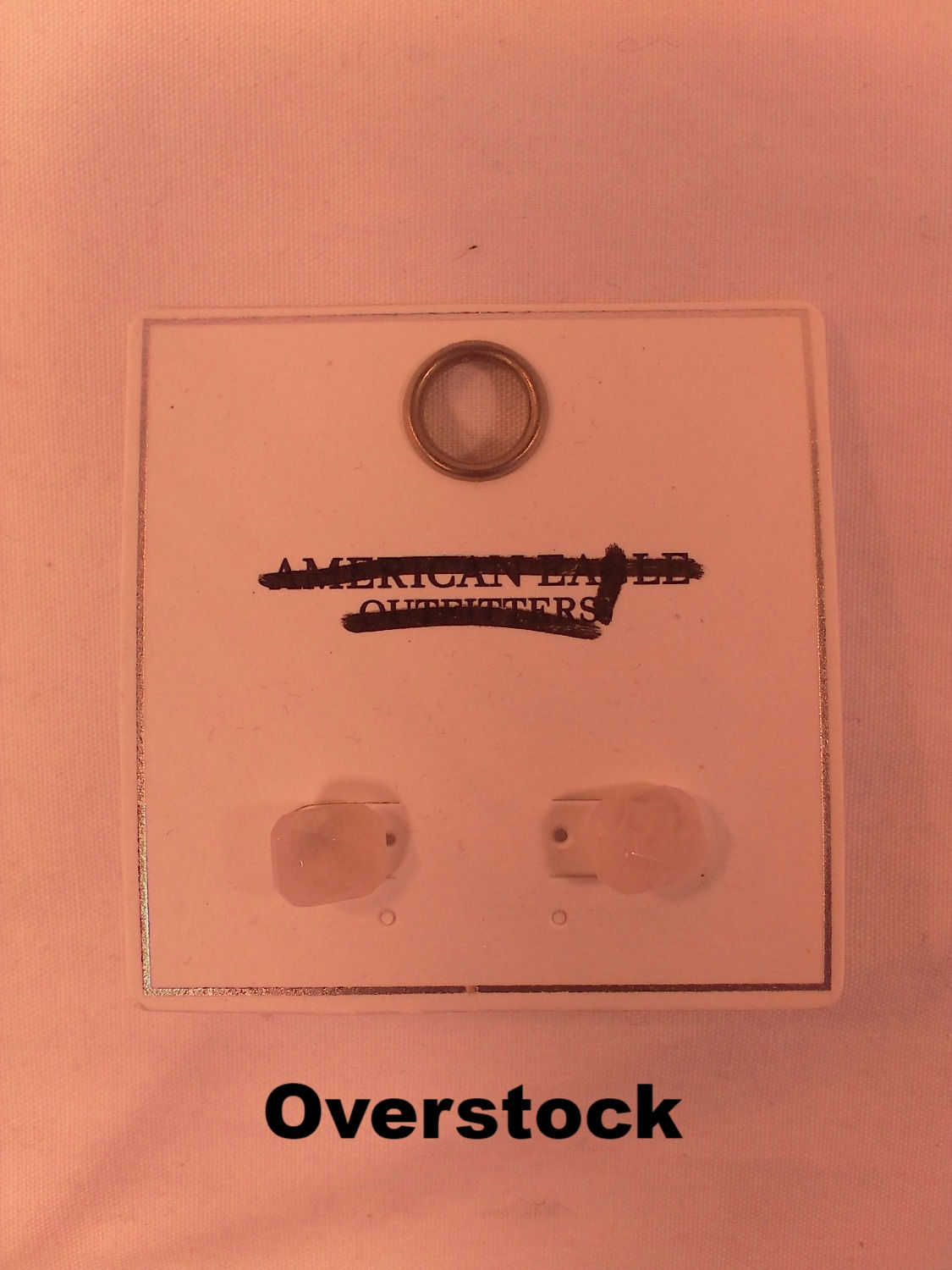 American Eagle Outfitters Radiant Cut Stone Ear Rings