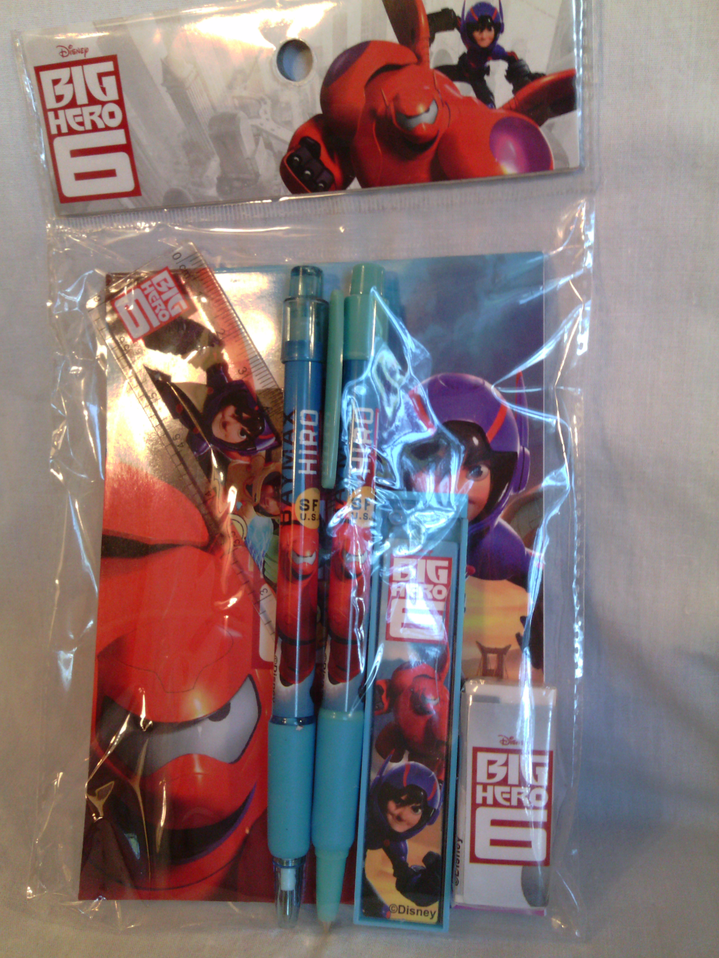 Disney Big Hero Stationary Set