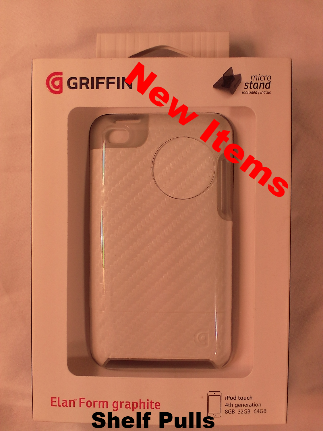 Griffin Elan Form graphite - for iPod touch 4
