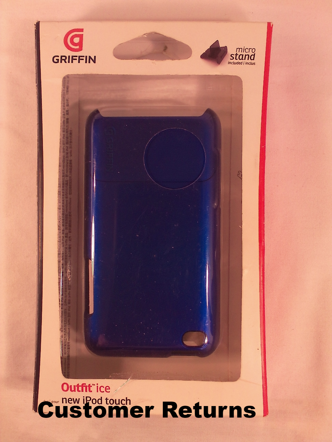 Griffin Outfit ice for iPod touch - Blue