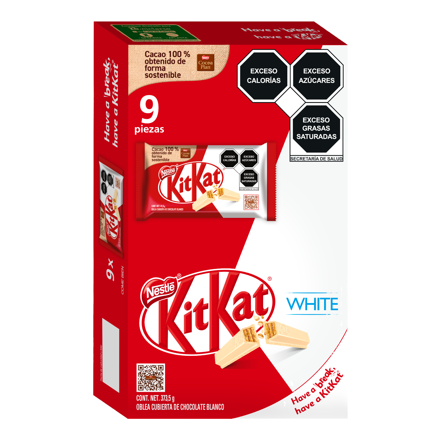 Nestl� Kit Kat WHITE 41.5g 20/9pzs