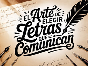 Tipografía con personalidad: El arte de elegir letras que comunican