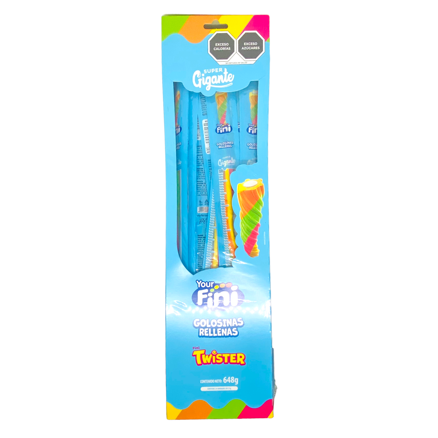 Cale Fini Rellenas Gigante TWISTER 6/24pzs