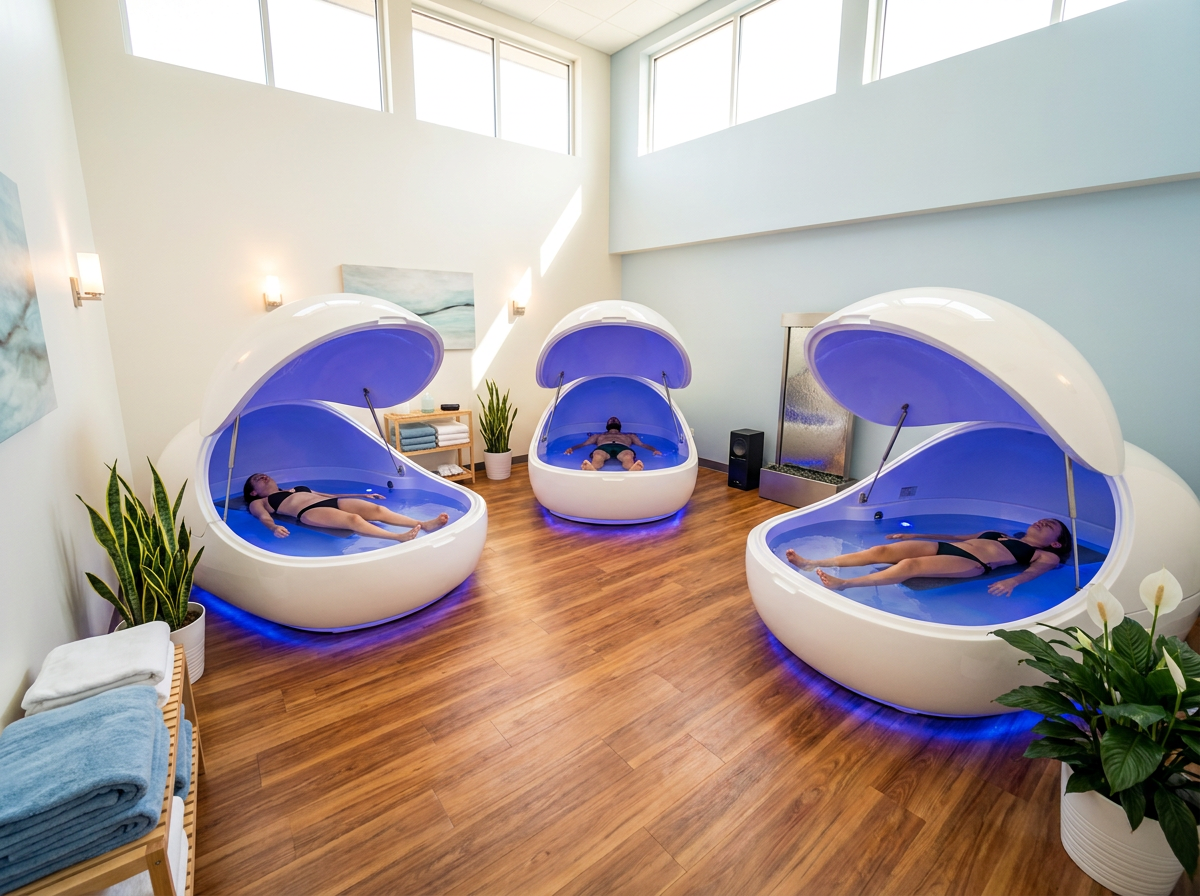Illustration for Sensory Deprivation Tanks in Glasgow: Float Pods That Quiet the Noise