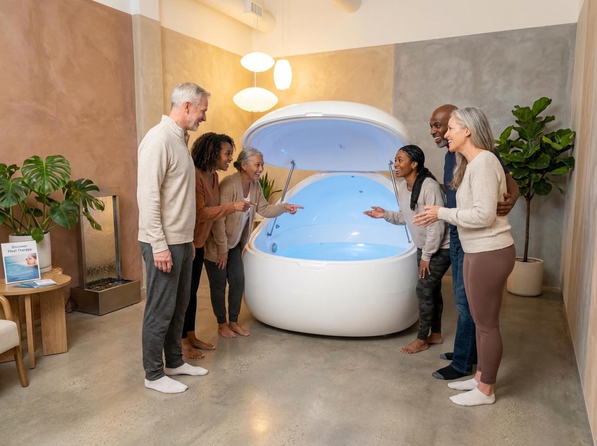 Illustration for Sensory Deprivation Tanks in Glasgow: Float Pods That Quiet the Noise