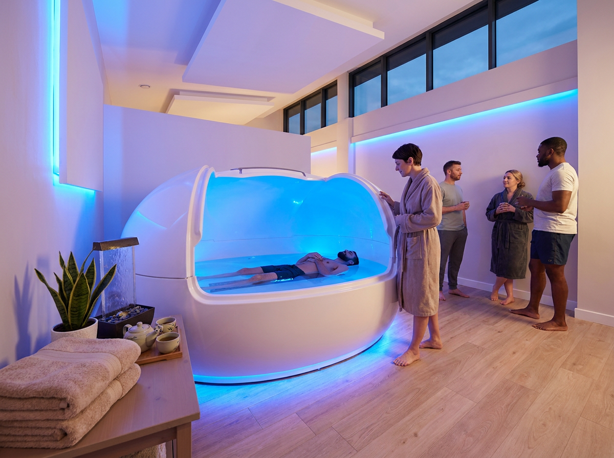 Illustration for Floating Spa in Glasgow: Find Your Calm at Float One