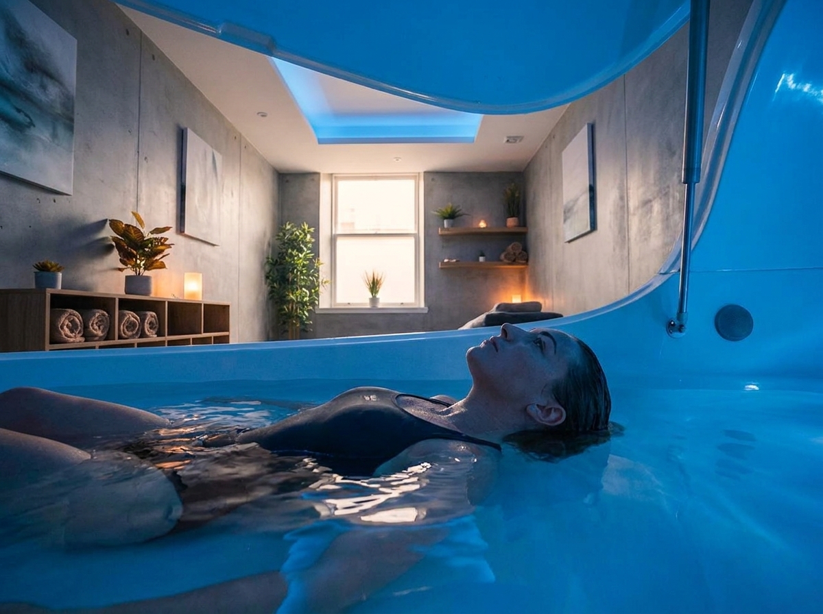 Illustration for What Is a Float Tank? Glasgow’s Shortcut to Deep Calm