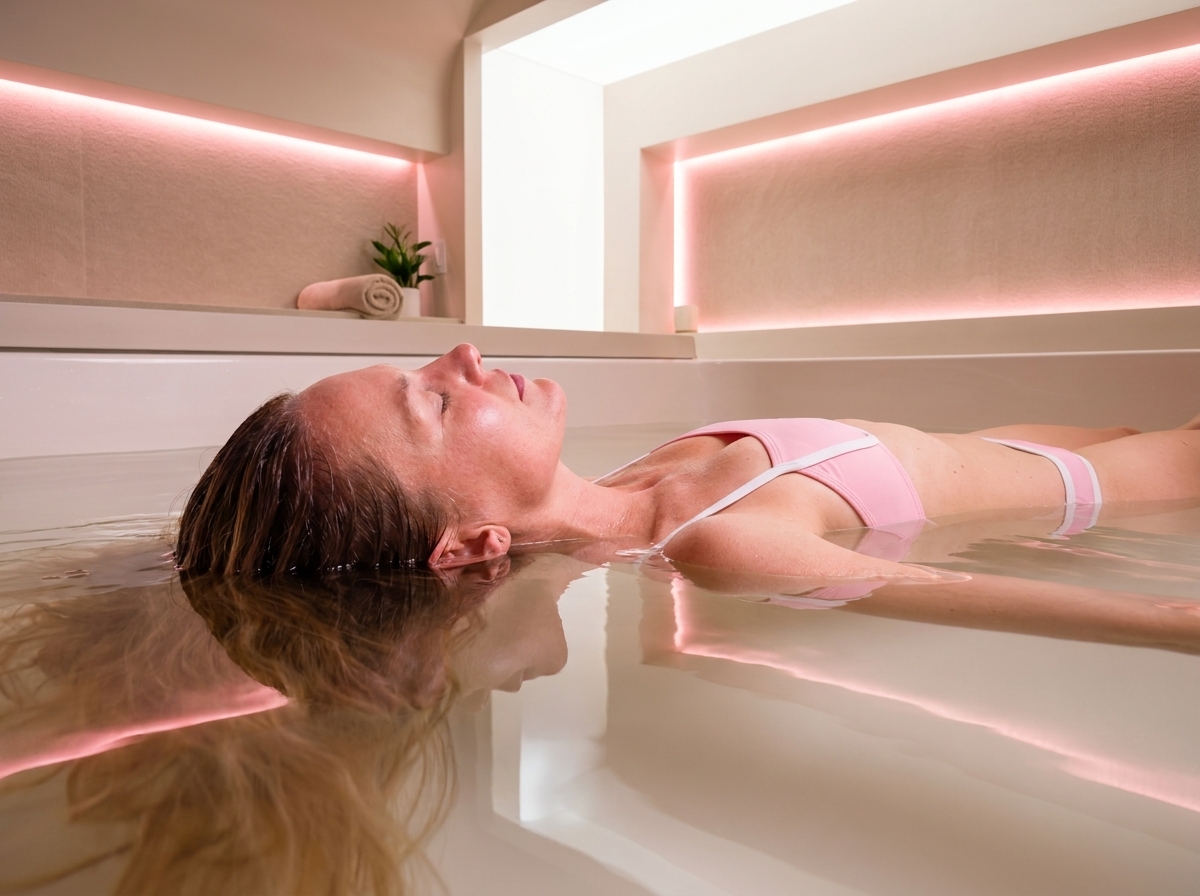 Illustration for Searching “isolation tank near me”? Find your calm at Float One in central Glasgow