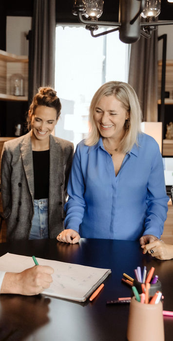 Atelier de formation avec un groupe de personnes
