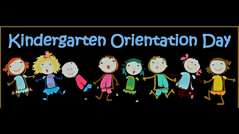 Orientation Day for Children Attending 2024