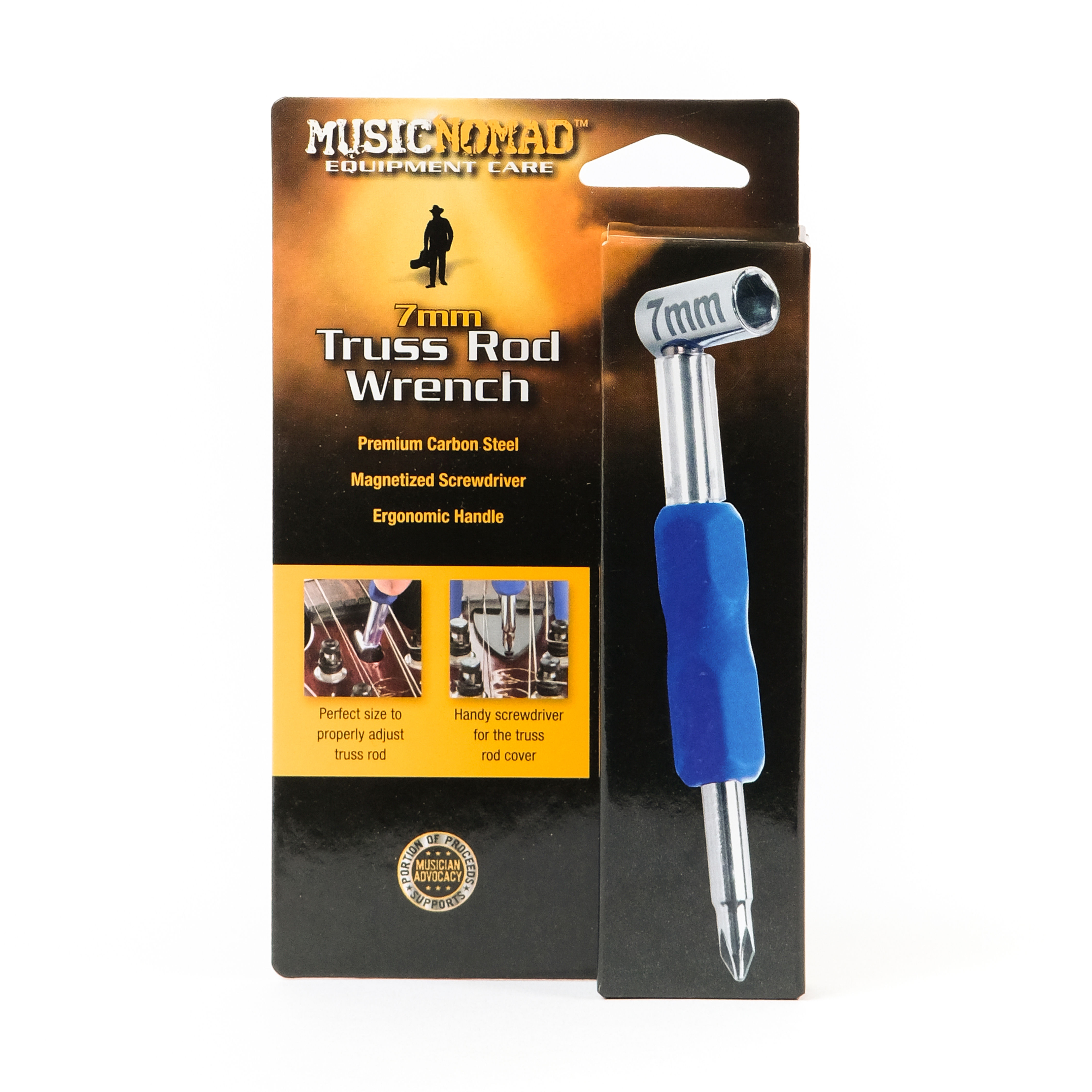 Music Nomad Truss rod wrench 7mm -from McCrerie Guitars