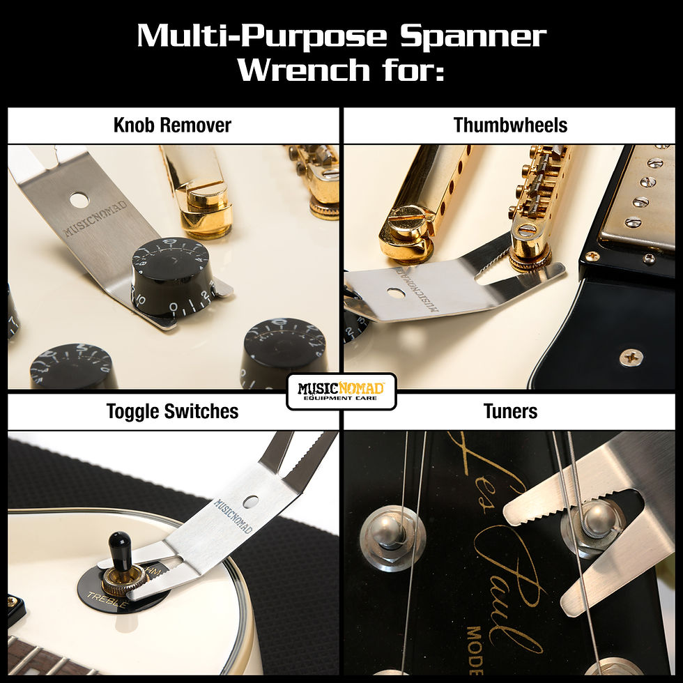 Thumbnail: Premium Guitar Tech Screwdriver & Wrench set - from McCrerie Guitars