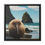 Thumbnail: Kaitoa the Kiwi Beach - Framed Canvas Print