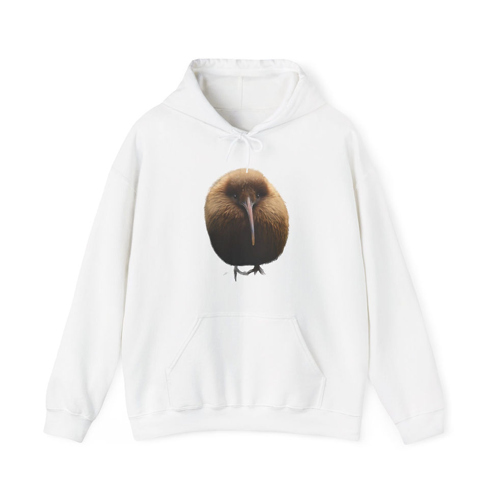 Thumbnail: Kaitoa the Kiwi Audult's Hoodie - Cozy Unisex Heavy Blend Sweatshirt