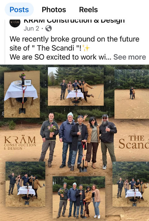 Ground breaking with KRAM