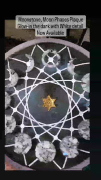 Thumbnail: Custom Moonstone  Moon Phase Plaque 