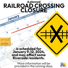 Planned Railroad Closure
