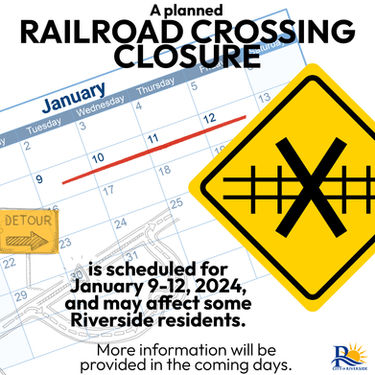 Planned Railroad Closure