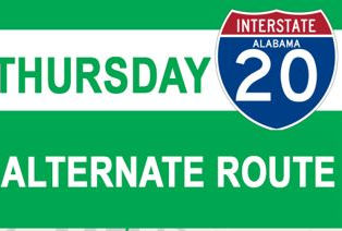 ALDOT Detour Begins Thursday