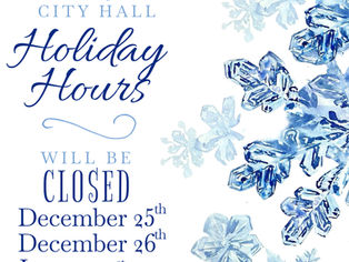 Holiday Hours