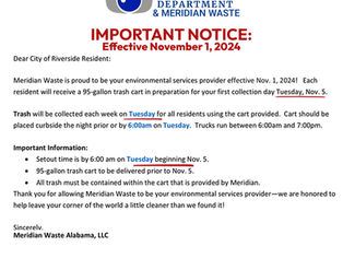 Solid Waste Service Update