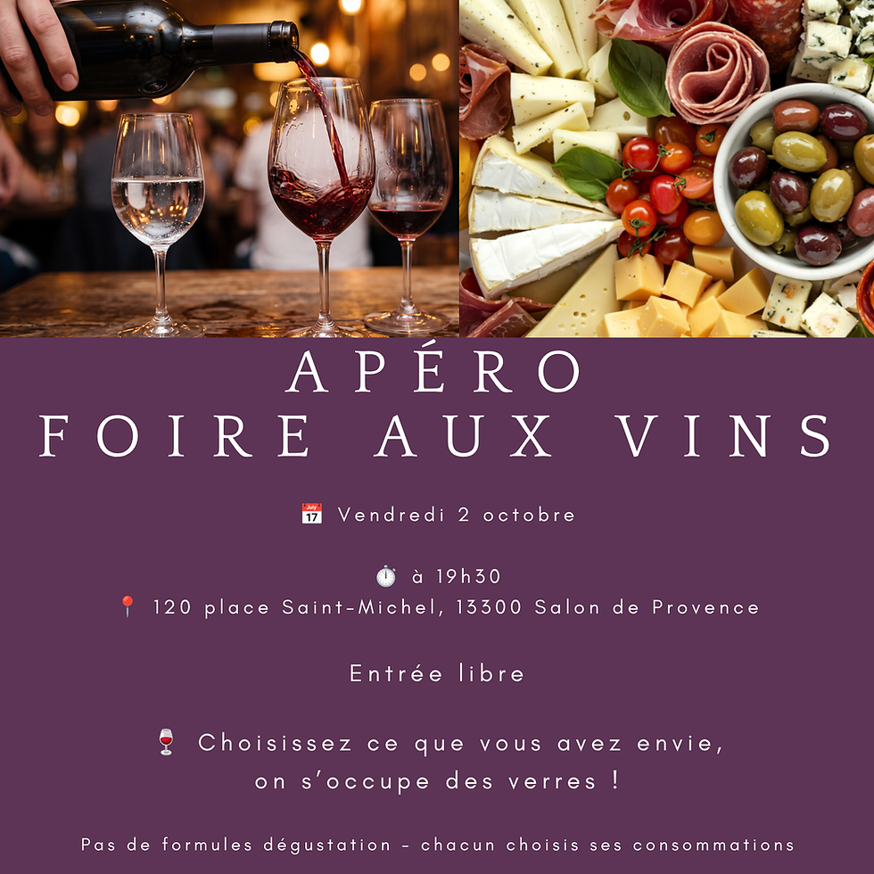 Apéro foire aux vins