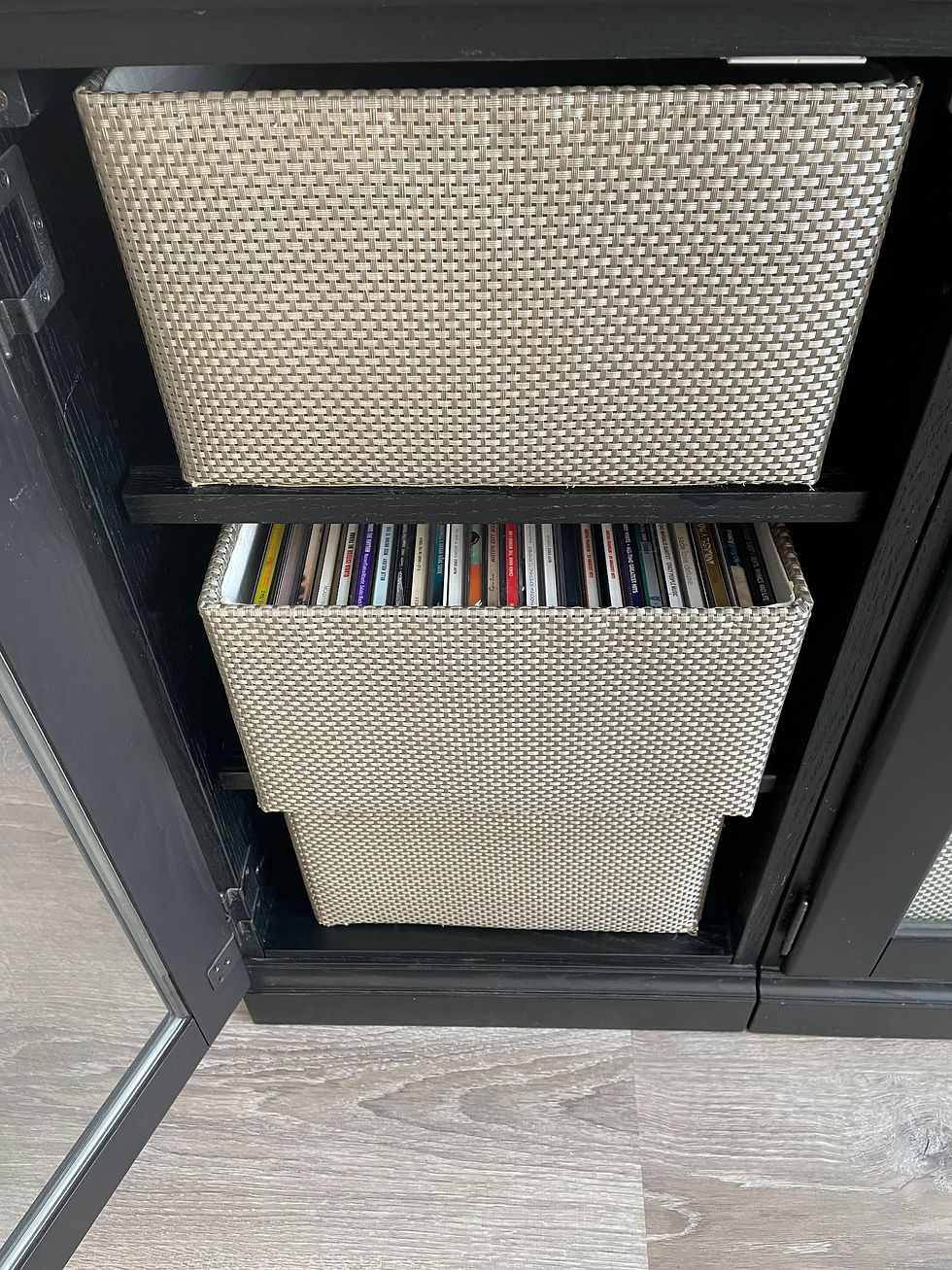 basket to store CDs