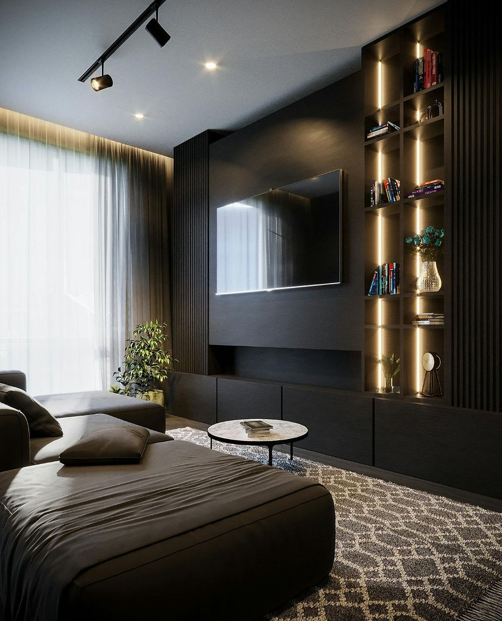 This room has four light fixtures serving different purposes in the joyfulhomeandlife.com blog "How to Add Layers of Lighting to Transform the Look and Feel of Your Home"
