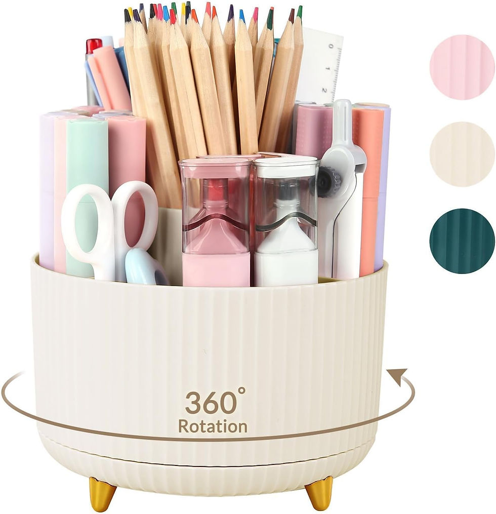 rotating desk organizer