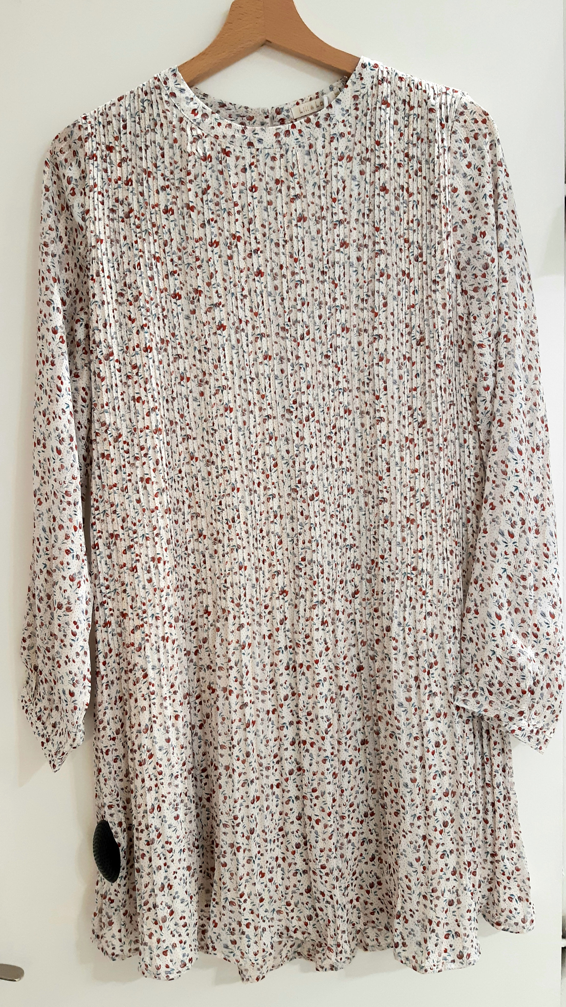 Robe plissée