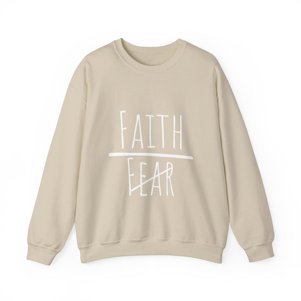 Thumbnail: Faith Over Fear Sweatshirt