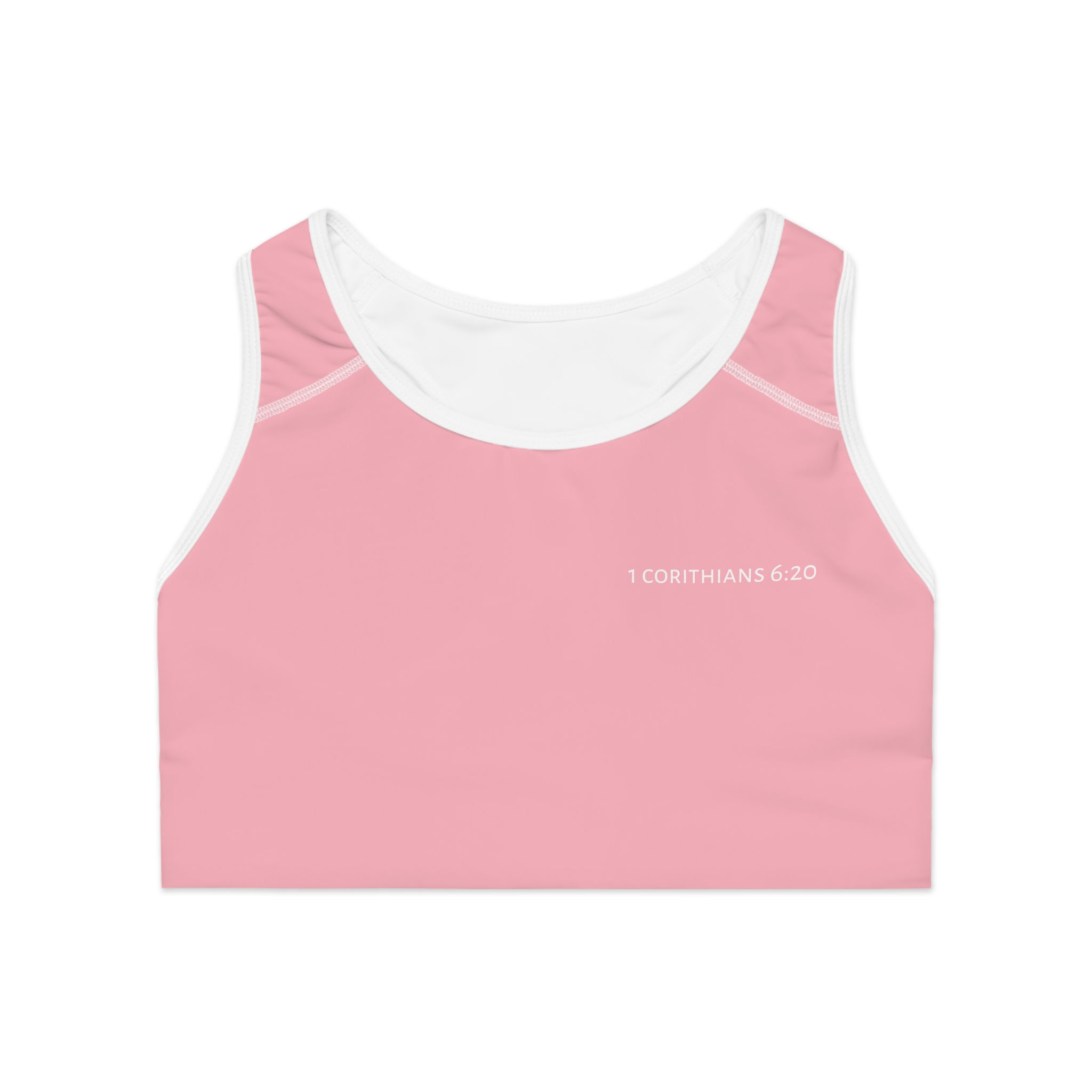 Light Pink | Honor Your Body | Sports Bra