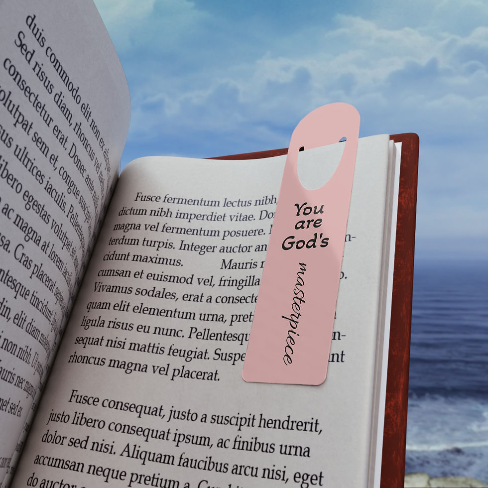 Thumbnail: God's Masterpiece Metal Bookmark