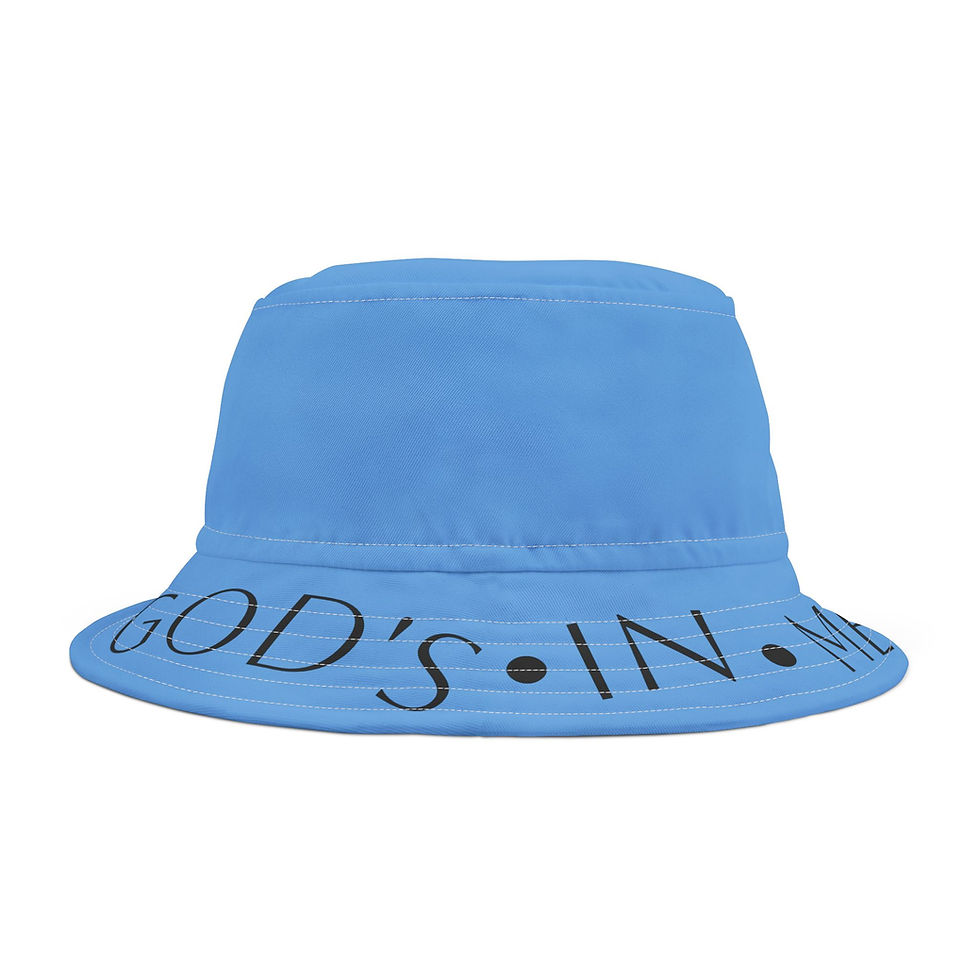 Thumbnail: God is in Me Bucket Hat