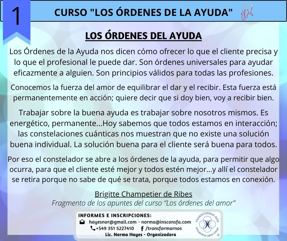 Fragmentos de los apuntes del curso "Los órdenes del amor"