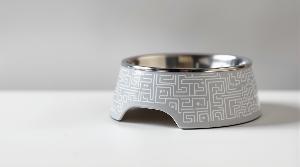 Slow Feeder Dog Bowl - Product View