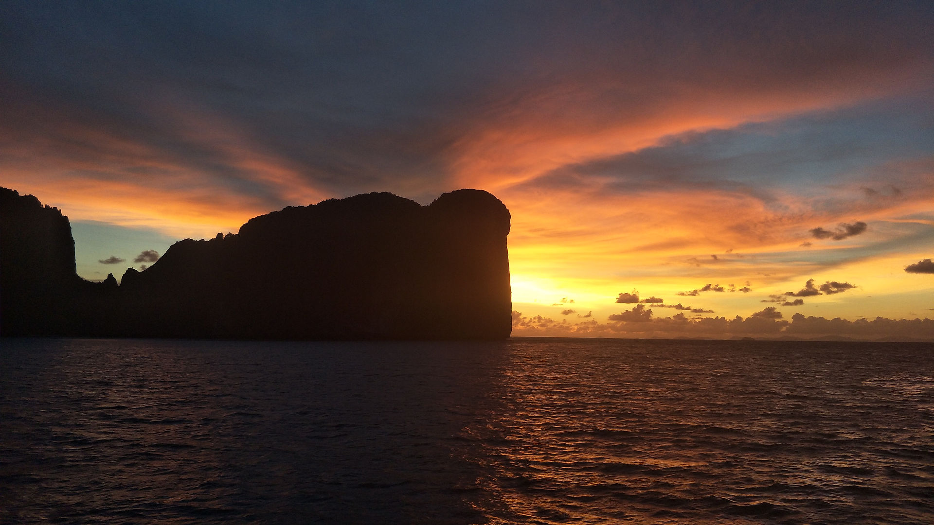 Phi Phi Island Thailand Sunset