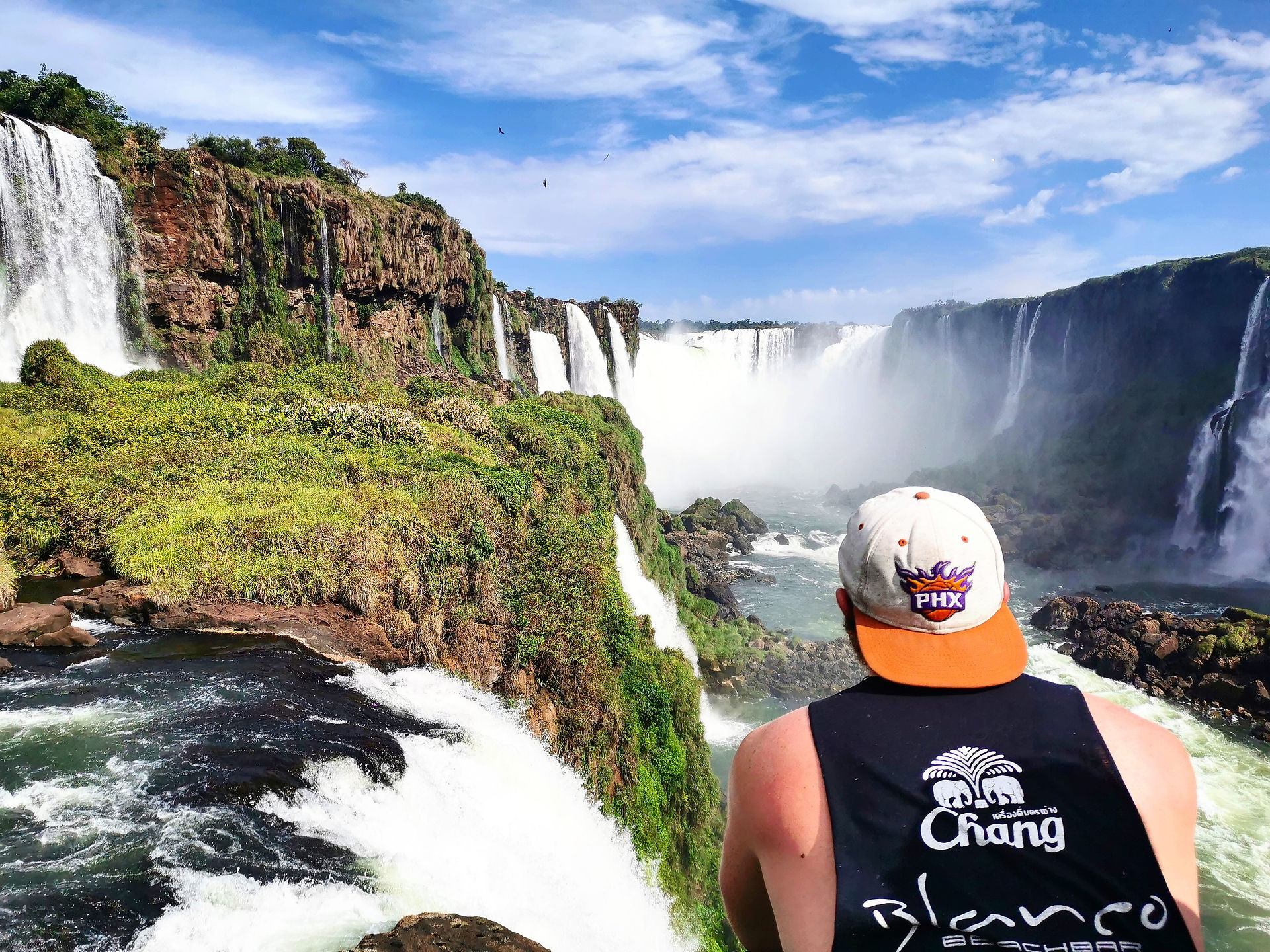 Iguazu Falls Brazil Argentina Border Waterfall