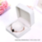 Thumbnail: Beige White Velvet Jewelry Boxes Packaging Wholesale