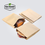 Thumbnail: Greaseproof barbecue hamburger pancake packing brown Kraft paper bag