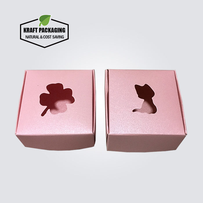 Thumbnail: Colorful Paper Soap Boxes With Die Cut Window (No Film)