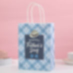 Thumbnail: Father's Day Gift Bag Festival Gift Packaging Bag Kraft Paper Gift Bags