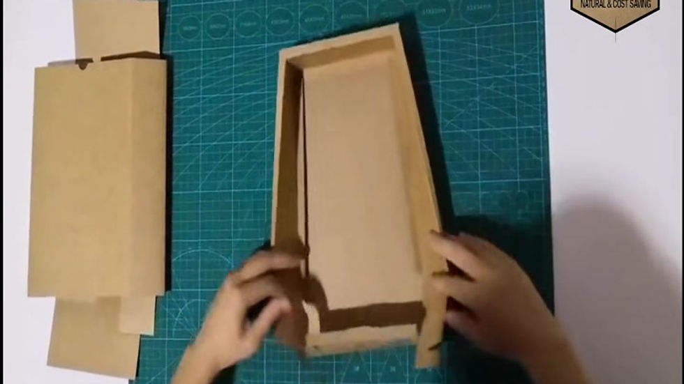 Thumbnail: Kraft paper slide drawer boxes with paperboard divider insert