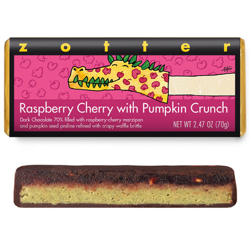 ZTR Raspberry Cherry with Pumpkin Crunch - Hand-Scooped - 70g